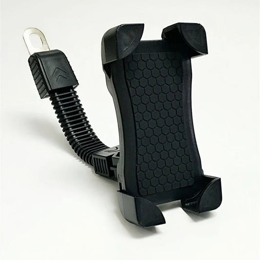 Electric Motorcycle Mobile Phone Bracket | Adjustable Anti-Slip Phone Holder for Bikes