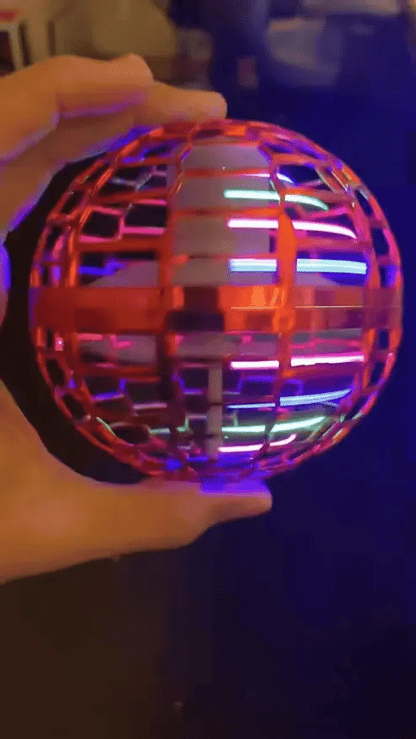 Flynova PRO Flying Spinner Ball | Rechargeable Hover Ball with LED Lights