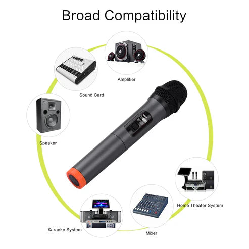 Dual-Use Professional Vocal Microphone | Studio & Karaoke Mic with Clear Sound