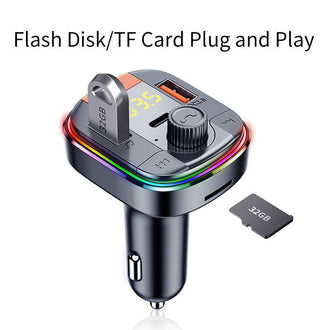 Mp3 Player Car Bluetooth With Ambient Light