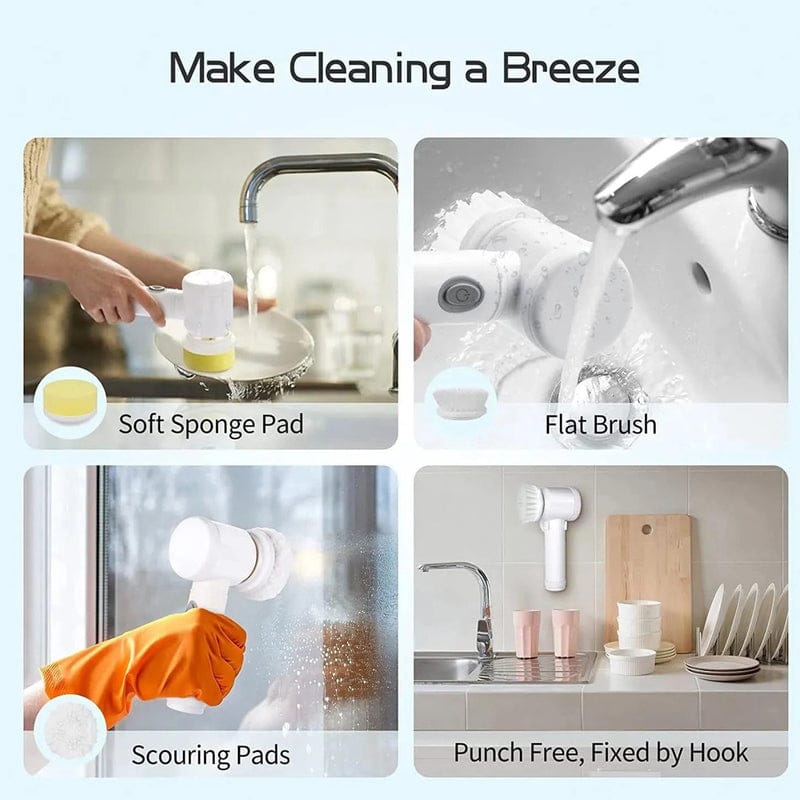 Cleaning Magic Electric Brush (5-in-1)