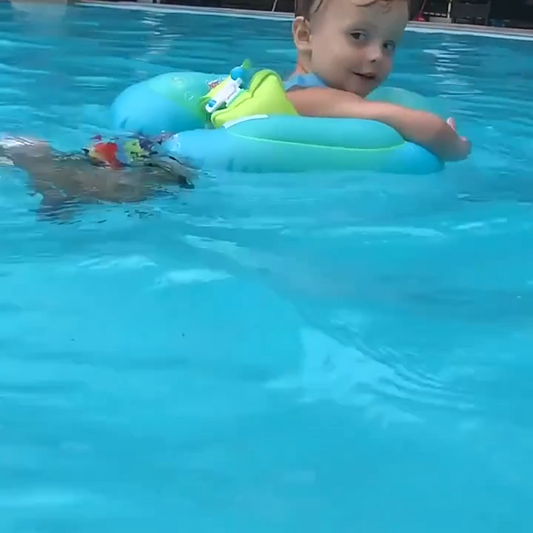 Baby Swimming Ring | Safe & Adjustable Infant Float for Pool and Bath